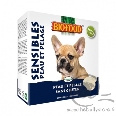 Friandises "Peau et pelage" Biofood pour chien